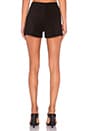 view 3 of 3 x Alexa Chung The Mabel Short in Suede Super Black