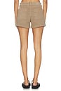 view 4 of 6 Analeigh Short in Sulfur Light Taupe