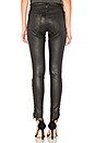 view 3 of 4 PANTALONES VAQUEROS DE CUERO SINTÉTICO CON CORDONES FARRAH in Super Black