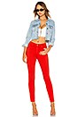 view 4 of 4 JEAN SKINNY FARRAH in Red Poppy