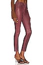 view 2 of 4 Farrah Ankle in Leatherette Dark Sangria