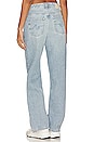 view 3 of 4 X Emrata Clove Relaxed Vintage Straight Jean in Tri-state