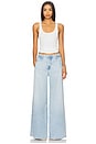 view 5 of 6 Posey Wide Leg Jeans in Allusion