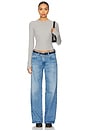 view 5 of 6 Adria Wide Jeans in Flashback