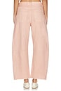 view 4 of 6 Hattie Crop Straight Leg Jeans in Sulfur Sparkling Rose