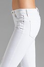 view 5 of 6 The Legging Ankle in White