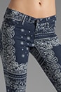 view 4 of 7 The Ankle Legging in Bandana Navy