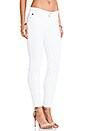 view 2 of 4 JEAN SKINNY THE LEGGING ANKLE ZIP in White
