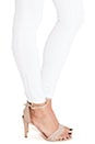 view 4 of 4 JEAN SKINNY THE LEGGING ANKLE ZIP in White
