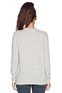 view 3 of 3 Horizon Slider Sweater in Heather Grey