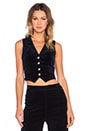 view 1 of 4 x Alexa Chung Laura Waistcoat in Dark Night