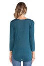view 3 of 4 CAMISETA MANGA CORTA WREN SCOOP in Blue Spruce