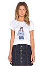 view 1 of 4 T-SHIRT SELFIE ALEXA CHUNG in True White