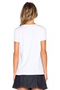 view 3 of 4 T-SHIRT SELFIE ALEXA CHUNG in True White