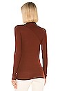 view 3 of 4 Chels Turtleneck in Rich Crimson