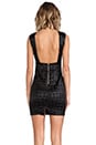 view 4 of 6 Corvette Dress in Scaled Black