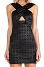 view 5 of 6 Corvette Dress in Scaled Black