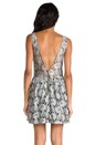 view 4 of 6 Bee Glee Backless Cupcake Dress in Silver
