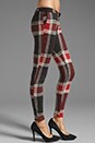 view 2 of 8 Harding Stretch Lowrise Skinny Pant in Red Flannel