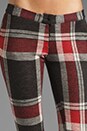 view 4 of 8 Harding Stretch Lowrise Skinny Pant in Red Flannel