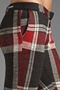 view 5 of 8 Harding Stretch Lowrise Skinny Pant in Red Flannel