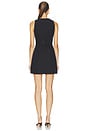 view 3 of 3 ROBE COURTE LEAH in Black