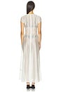view 3 of 3 Carly Sheer Seam Detail Dress in White