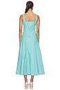view 3 of 3 Fernanda Seam Detail Midi Dress in Blue