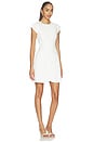 view 2 of 4 ROBE COURTE JENNIE in White