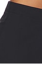 view 6 of 6 Sandra Linen Mix Short in Black