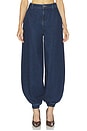 view 1 of 6 Meryl Balloon Jean in Blue
