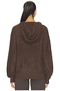 view 4 of 4 SWEAT À CAPUCHE ILLARIA in Chocolate Brown