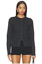 view 1 of 4 Abigail Cardigan in Grey