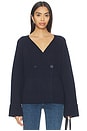 view 2 of 5 Hampton Cardigan in Navy