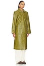 view 3 of 4 Mountain Leather Coat in Green