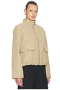 view 3 of 5 Brody Bomber Jacket in Camel