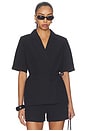view 1 of 4 Carrie Linen Mix Blazer in Black
