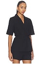 view 2 of 4 Carrie Linen Mix Blazer in Black