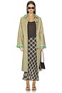 view 2 of 6 MANTEAU RÉVERSIBLE BARNABY  in Green Mix