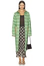 view 3 of 6 MANTEAU RÉVERSIBLE BARNABY  in Green Mix