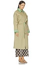 view 4 of 6 MANTEAU RÉVERSIBLE BARNABY  in Green Mix