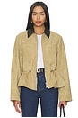 view 1 of 5 MAVIS  스웨이드 자켓 in Camel