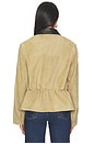 view 4 of 5 MAVIS  스웨이드 자켓 in Camel