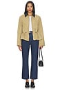 view 5 of 5 MAVIS  스웨이드 자켓 in Camel