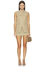 view 5 of 5 Winnie Pocket Gilet in Camel
