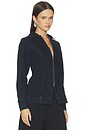 view 2 of 4 Tilly Denim Zip Jacket in Blue Black