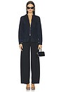 view 4 of 4 Tilly Denim Zip Jacket in Blue Black