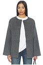 view 1 of 5 Anouk Double Faced Jacket in Grey