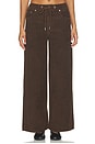 view 1 of 6 Alicia Cord Trouser in Brown