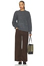 view 6 of 6 Alicia Cord Trouser in Brown